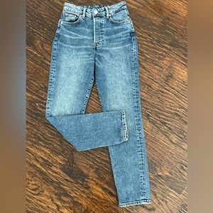 H&M Mom jeans ultra high rise size 0 - Great condition